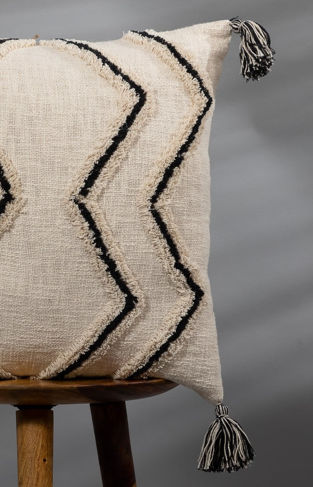 BUCHRA   -  Plush Tufted Pillow Cover