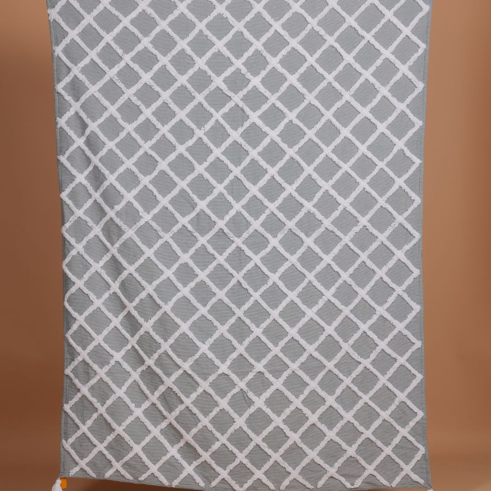 JUDE - Soft Tufted Throw Blanket