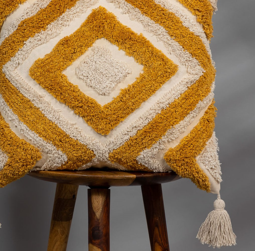 DIVINA  - Soft Tufted Square Cushion Cover