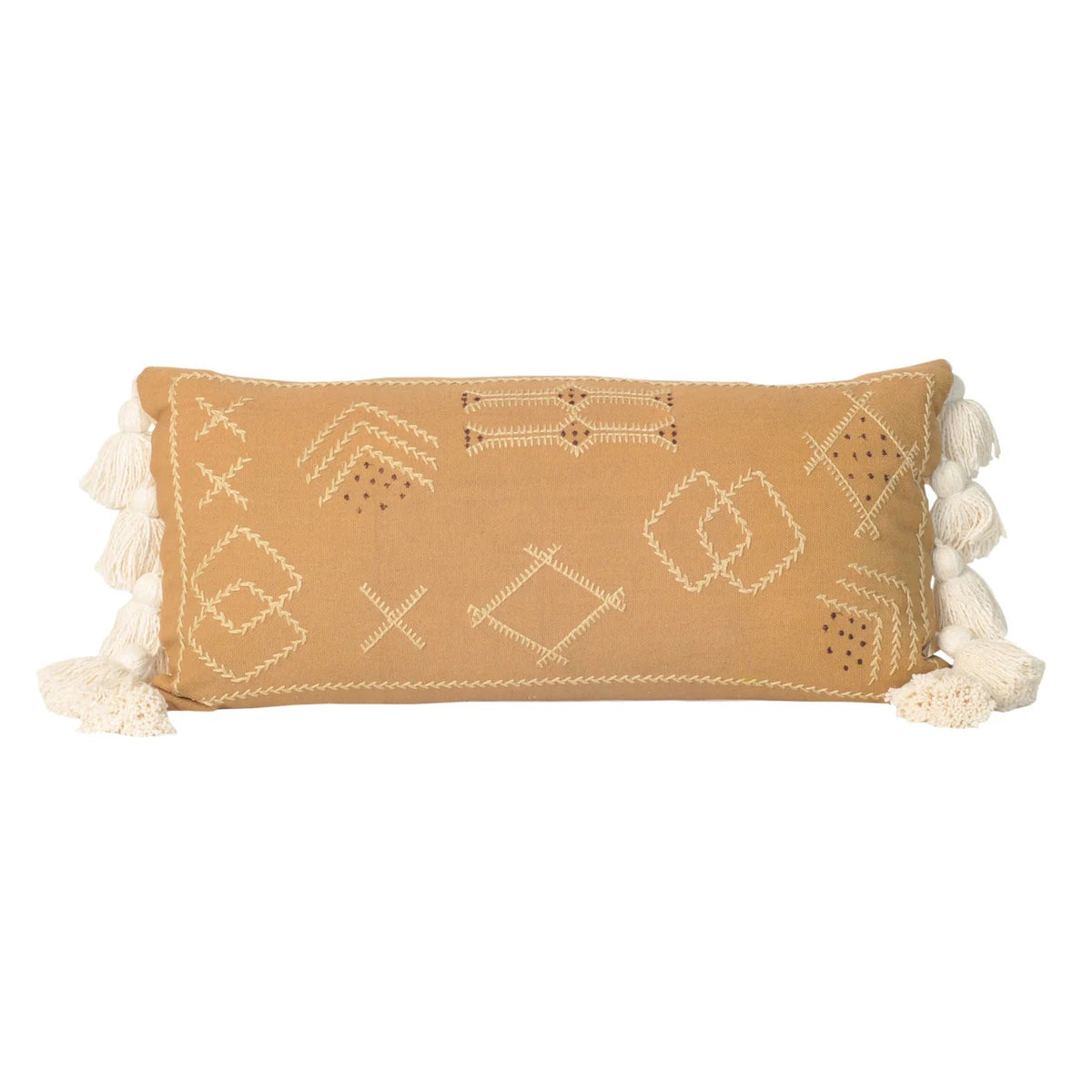 ROMY - Hand-Embroidered Pillow Cover