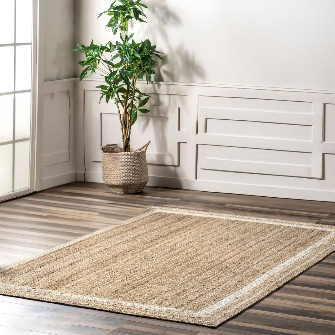WILDWOOD BORDER BRAIDED RUG
