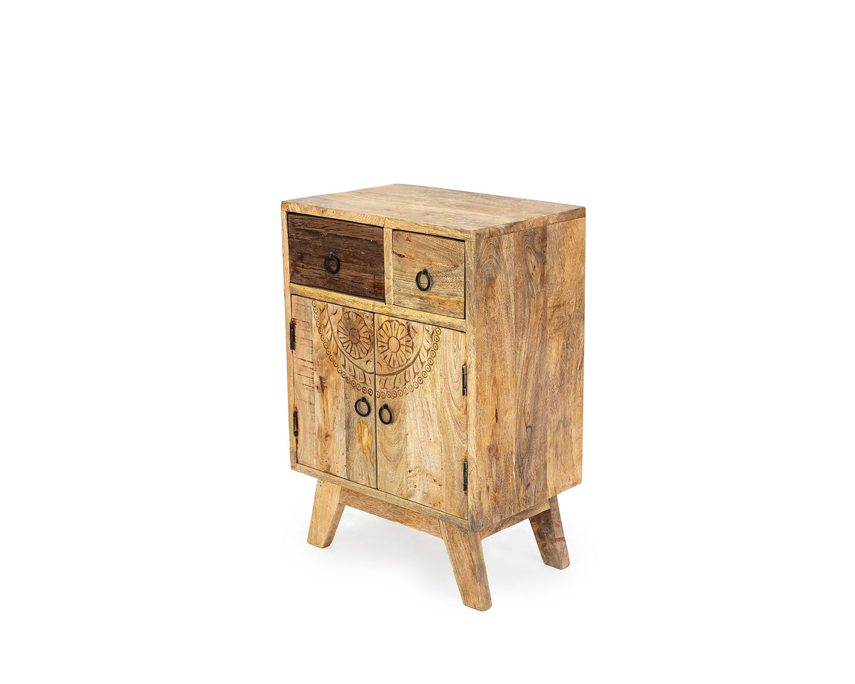 Mango Wood Grace End Table