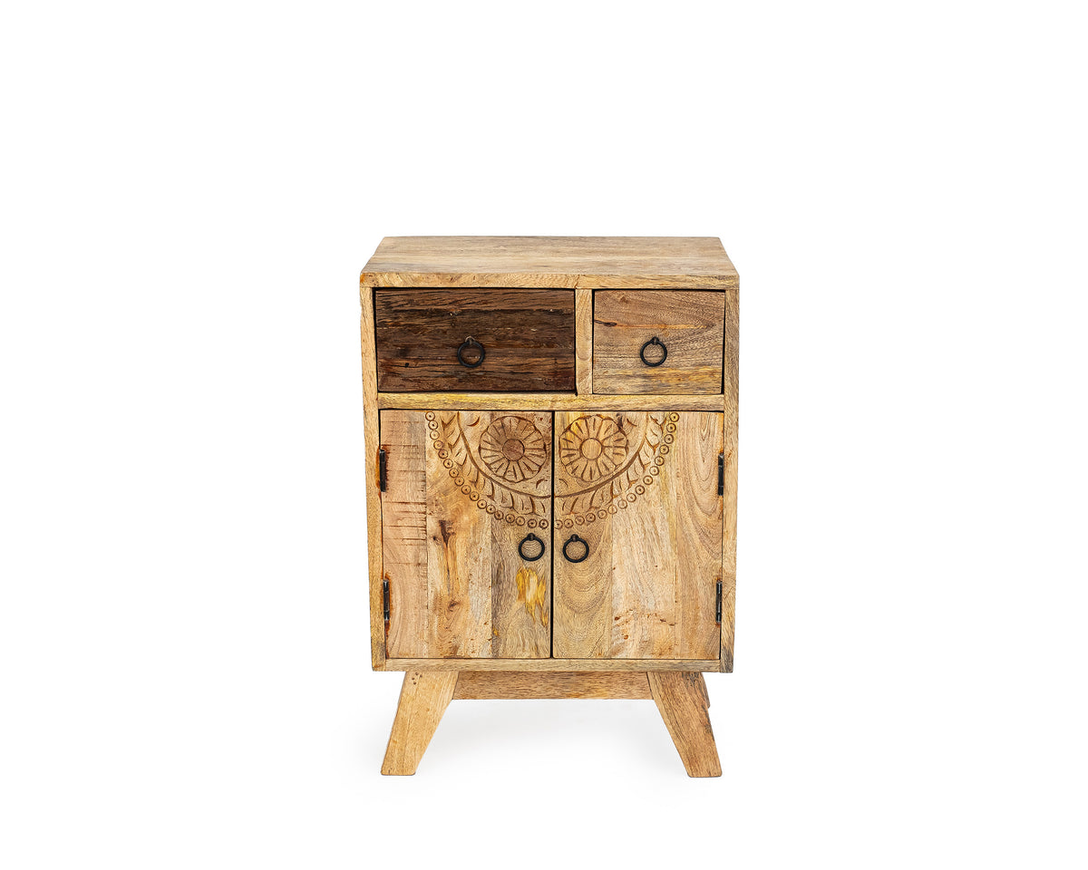 Mango Wood Grace End Table