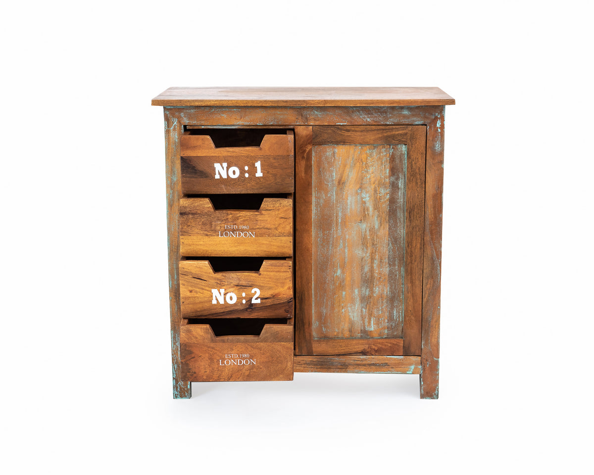 Nature’s Touch Rustic Mango Cabinet