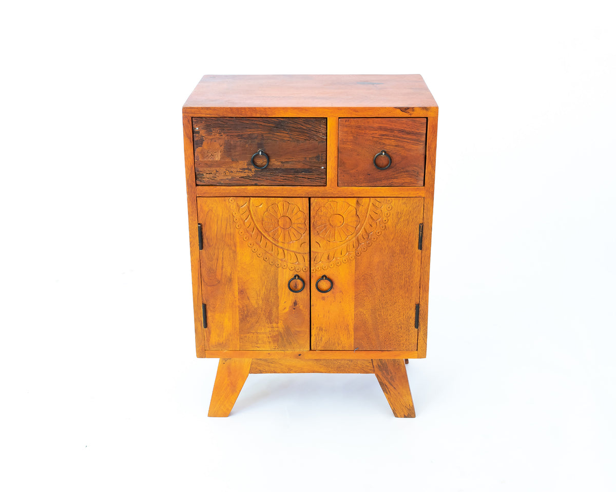 Natural Charm Mango Wood End Table