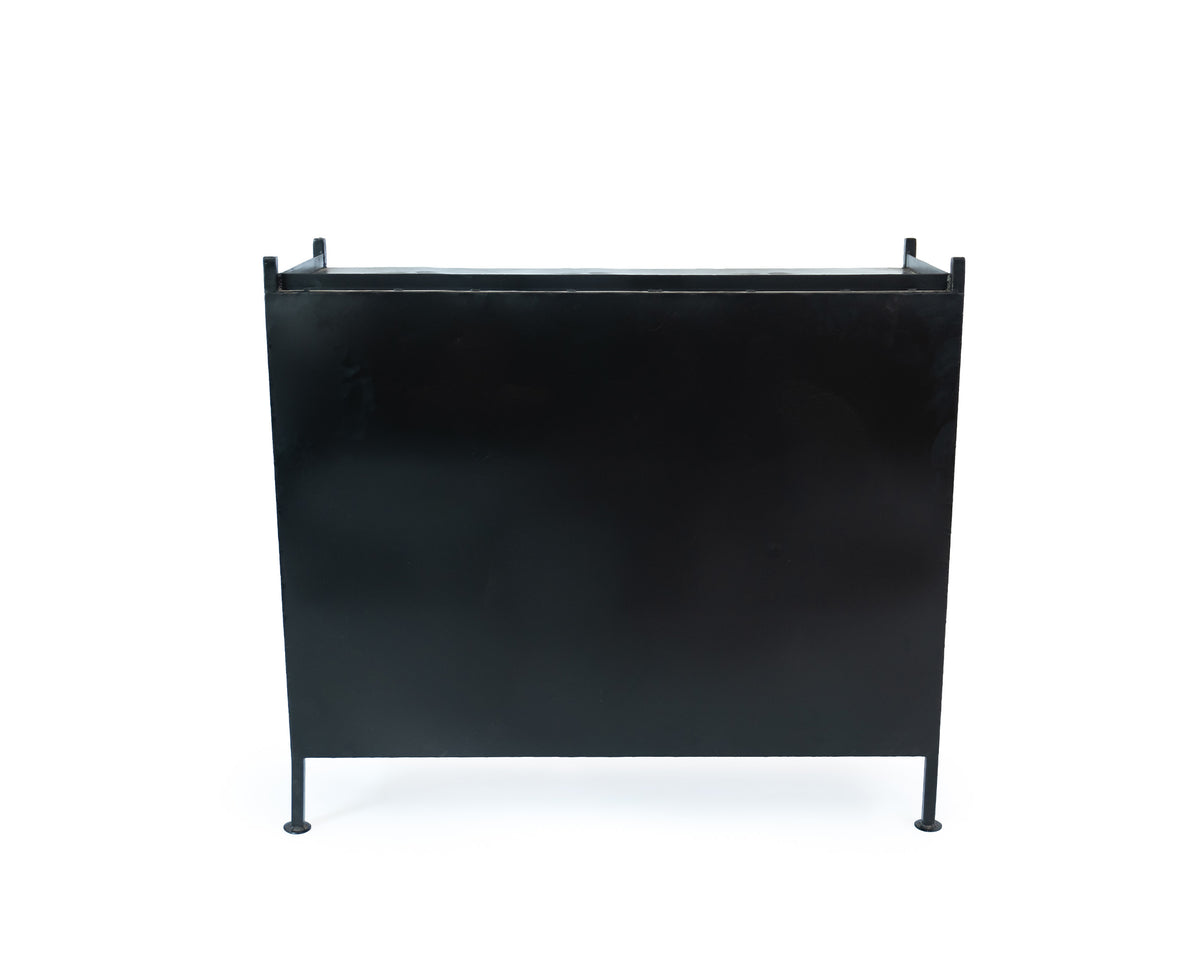 Industrial Iron Elegance Cabinet