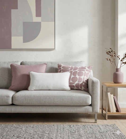 ELYRA - Modern Minimalist Soft Cushion Covers Set of 3 (18x18) | Cozy Home Decor