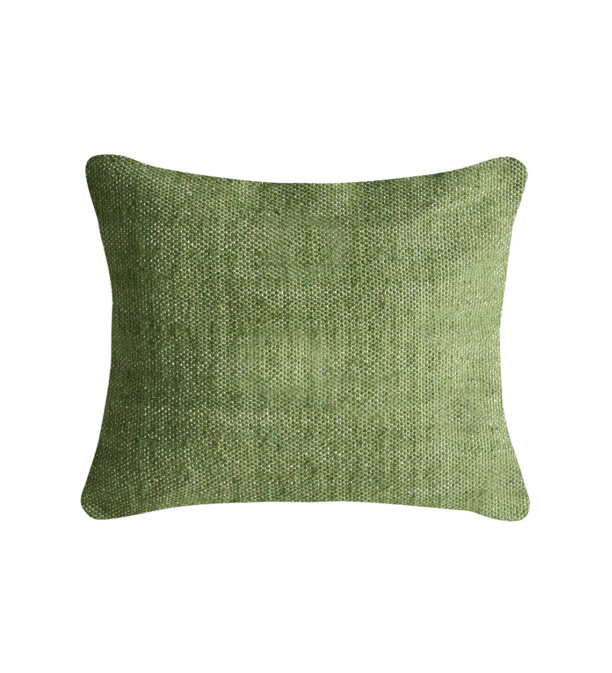 IRA - Hand Woven Green Cushion Covers Set of 2 (18x18) | Textured Home Decor