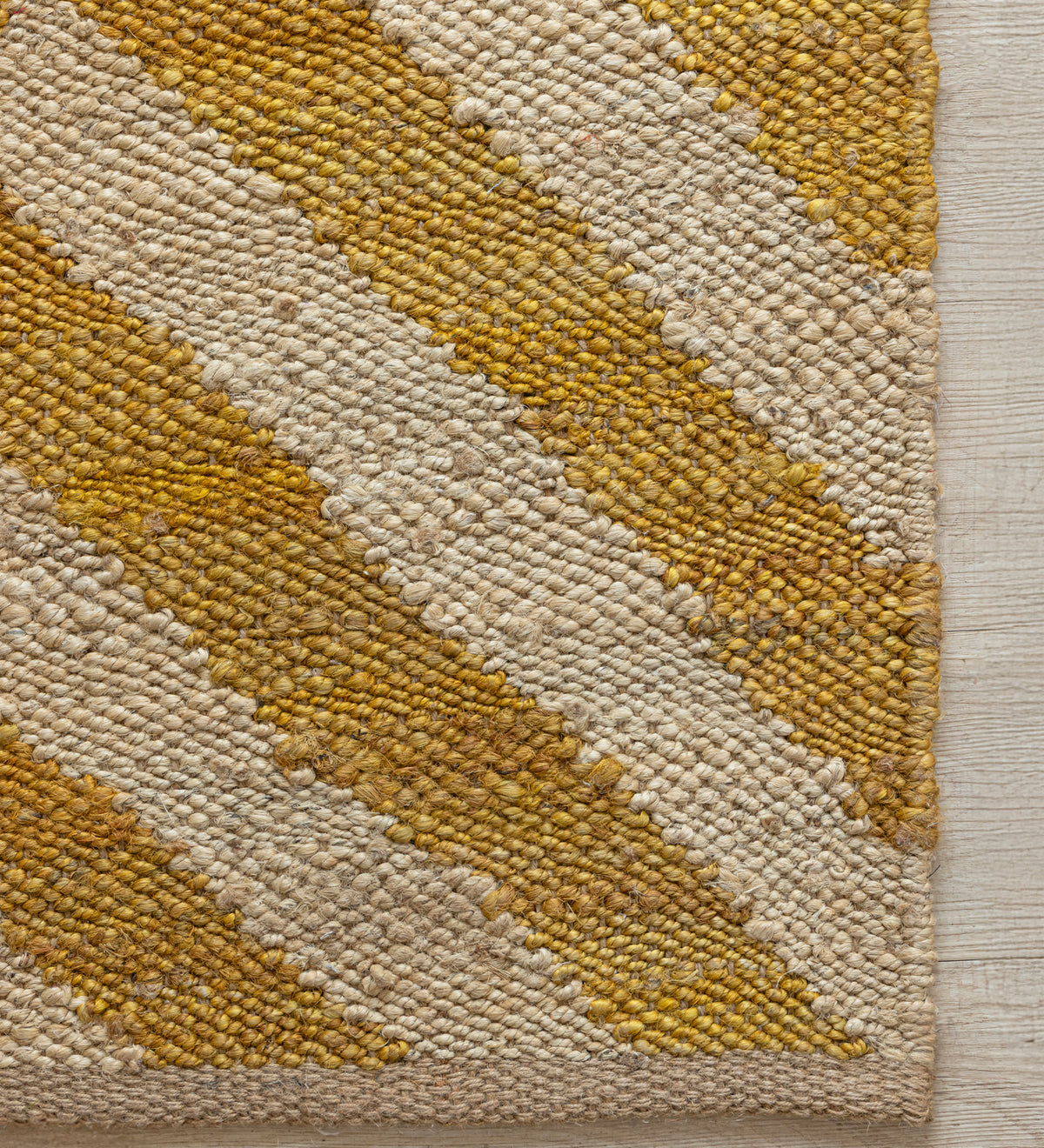 AARAV Gray Traditional Hand Woven Cotton Dhurrie Runner Rug (6 ft x 2 ft)