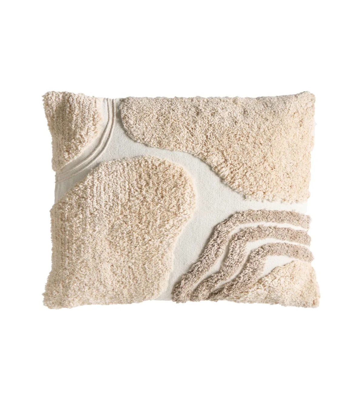KIARA - Modern Tufted Green Cushion Covers Set of 3 (18x18) | Textured Home Decor