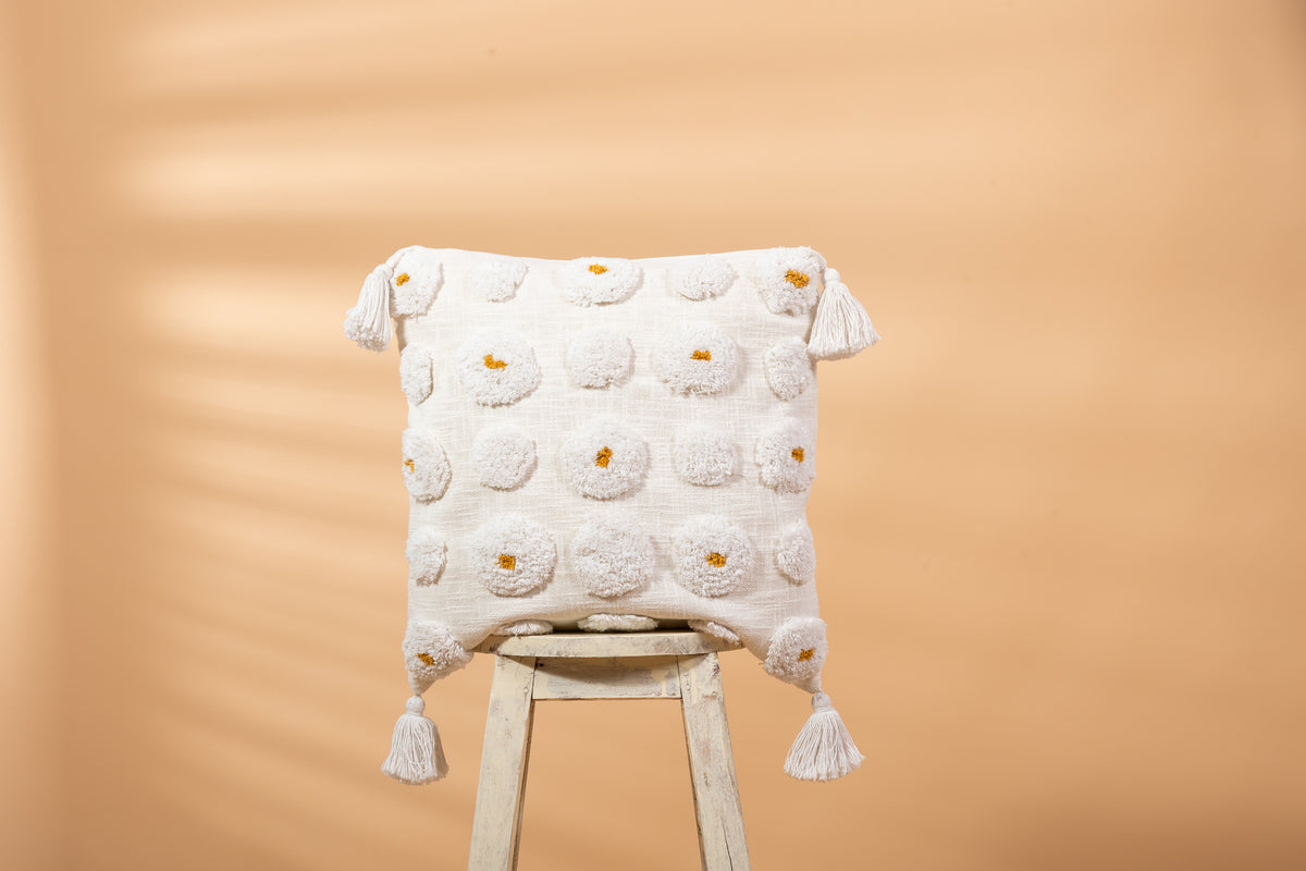 GLORIOSA - Designer Tufted Pillow Cover