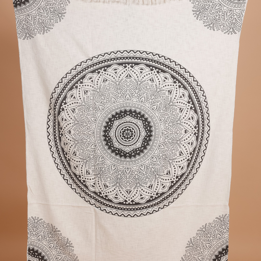 Namtar  -  Hand Block Printed Throw