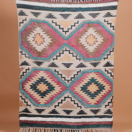 CUBUK - Modern Design Printed Throw Blanket