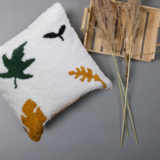 MUDAYNA   - Artisan Tufted Pillow Cover