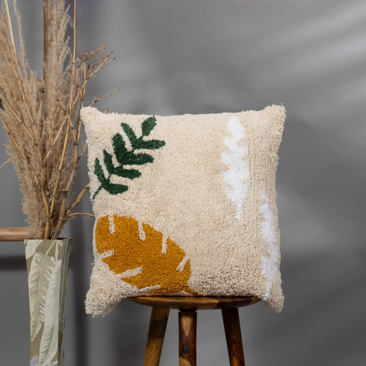 TAXUS  - Soft Tufted Square Cushion Cover