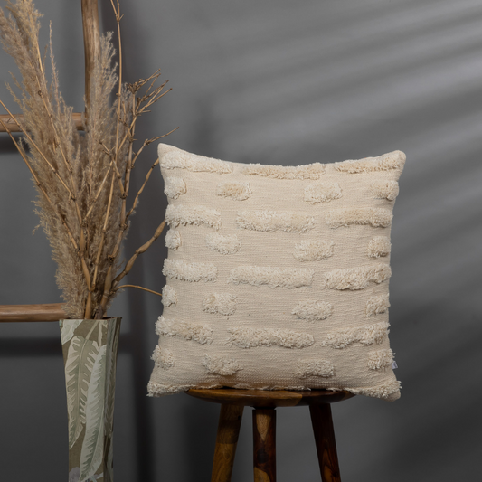 PLUMERIA  - Soft Tufted Square Cushion Cover