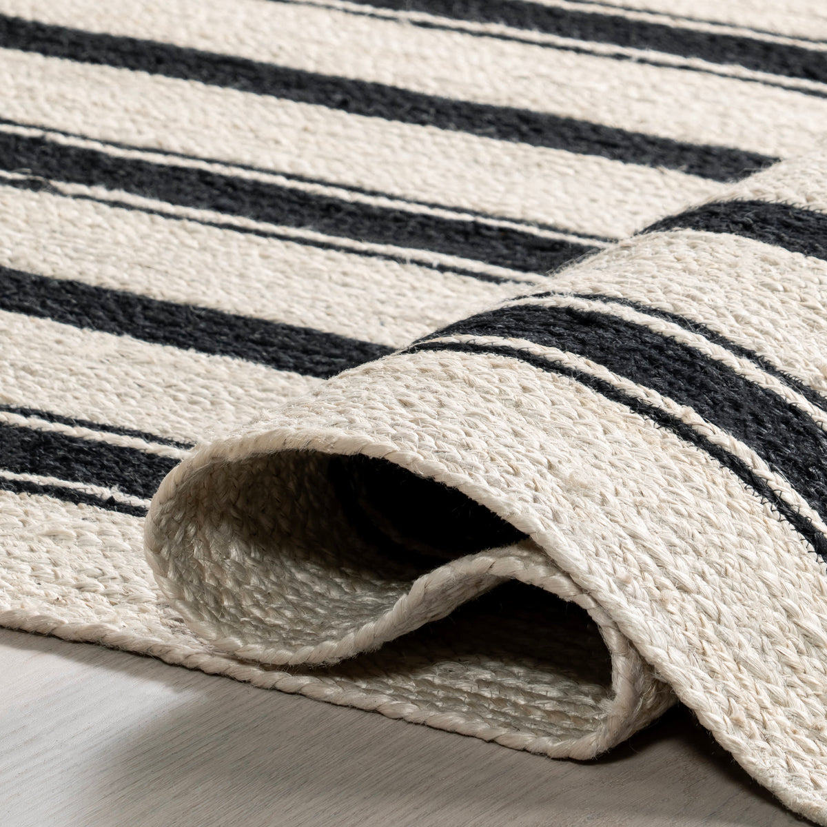 LUMINA STRIPED BRAIDED RUG