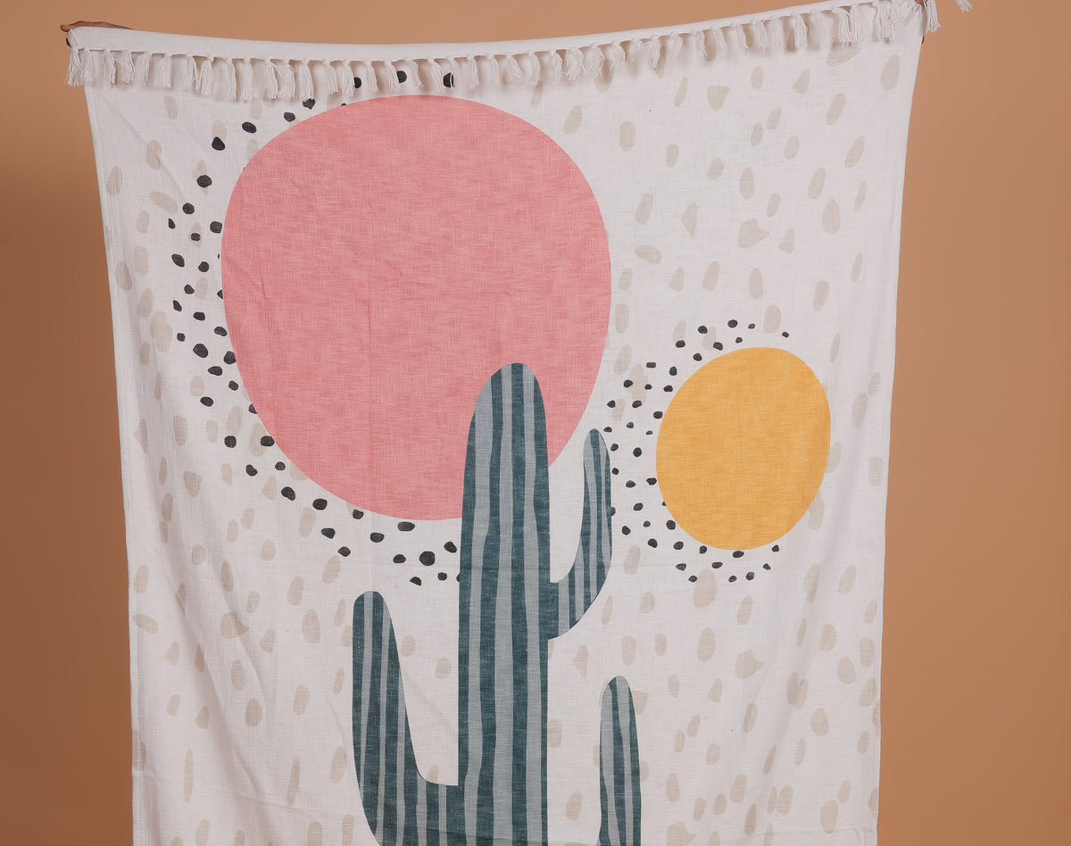 SHIMLA - Modern Design Printed Throw Blanket