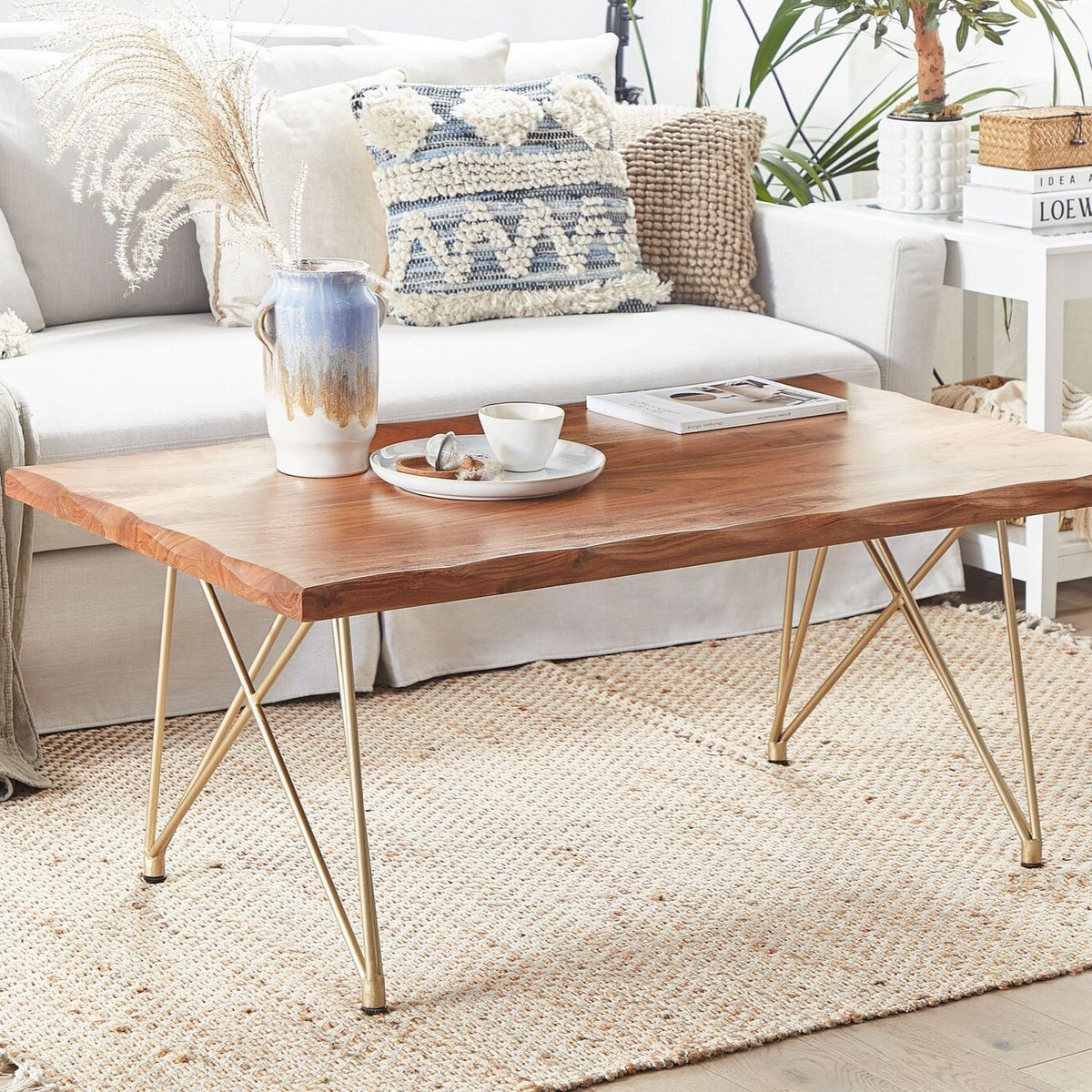 Coffee Table Dark Wood WELTON